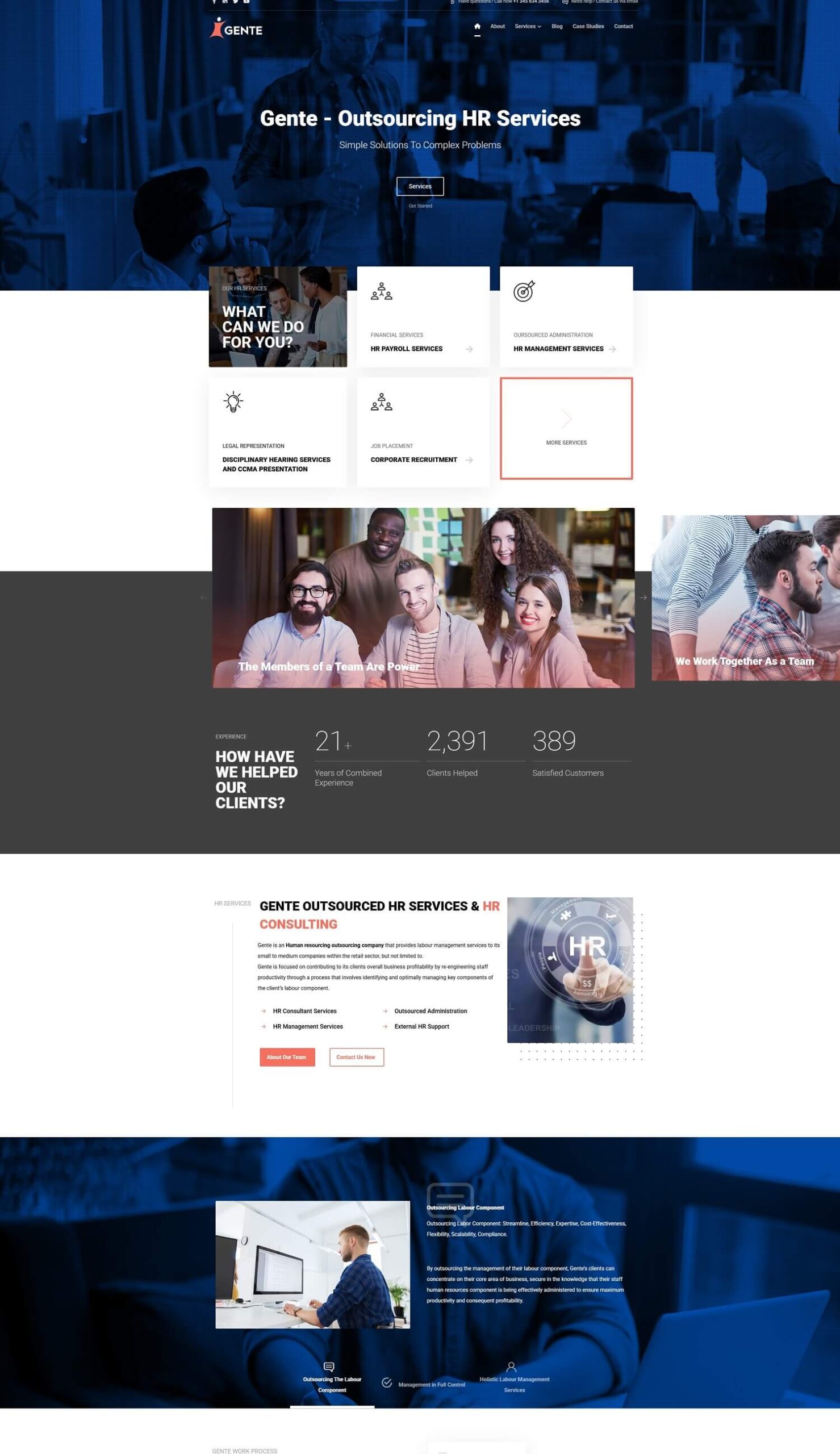 Image represents Gente HR Services SEO Case Study by EcoSEO
